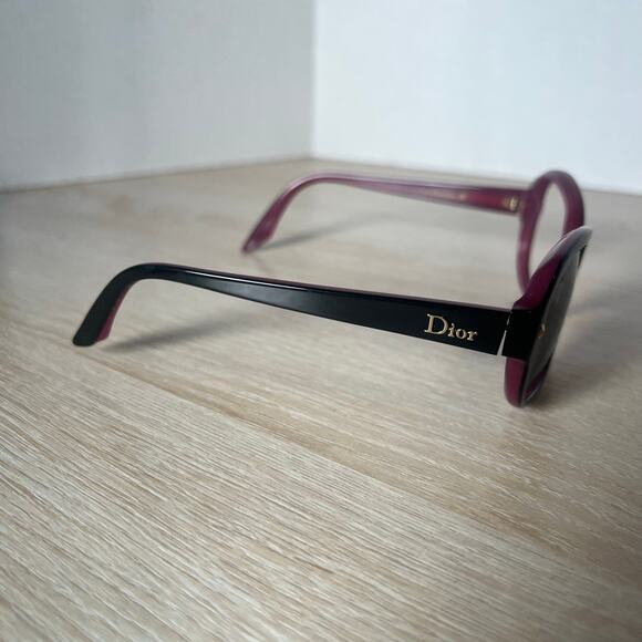 Christian Dior Pondicherry2 Sunglasses FRAMES ONLY Black Cherry main image 4